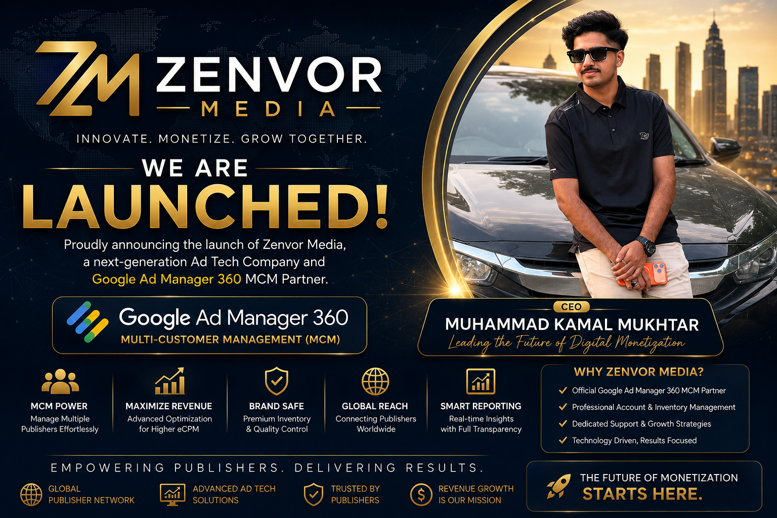 Muhammad Kamal Mukhtar, CEO of Zenvor Media